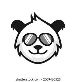 White Bear Head Logo Mascot Emblem