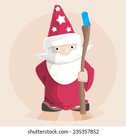 white beard wizard