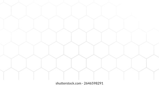 fundo colmeia branca. Colmeia, colmeia de abelhas padrão. Formas de mel de abelhas. Símbolo geométrico de textura sem costura. Hexágono, raster hexagonal, sinal ou ícone de célula em mosaico. Gradação.