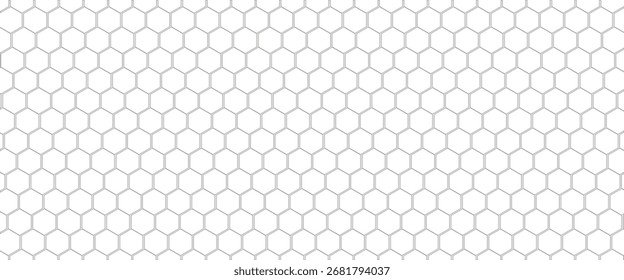 fundo colmeia branca. Colmeia, colmeia de abelhas padrão. Formas de mel de abelhas. Símbolo geométrico de textura sem costura. Hexágono, raster hexagonal, sinal ou ícone de célula em mosaico. Gradação.