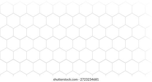 Fondo blanco de la colmena. Patrón de células de panal, colmena de abejas. Formas de miel de abeja. Símbolo geométrico de textura sin costuras. Hexágono, ráster hexagonal, signo o icono de celda de mosaico. Gradación.