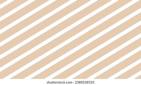 Rayas diagonales en blanco y beige