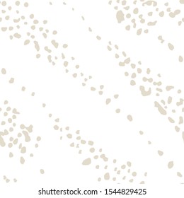 White and Beige Vector seamless check pattern. Allover pattern. Ink grunge grid. Hand drawn seamless check pattern. Graphic background with ethnic tartan. Seamless check pattern background.