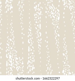 White and Beige Vector seamless check pattern. Allover pattern. Ink grunge grid. Hand drawn seamless check pattern. Graphic background with ethnic tartan. Seamless check pattern background.