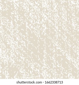 White and Beige Vector seamless check pattern. Allover pattern. Ink grunge grid. Hand drawn seamless check pattern. Graphic background with ethnic tartan. Seamless check pattern background.