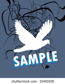 white bird