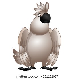 White Bird Standing 