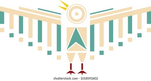 White bird with straight wings