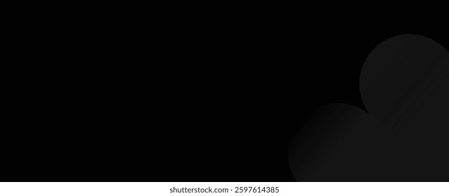 White and black  abstract background with diagonal rounded shape elements. Minimalist geometric. Modern design. Suit for cover, banner, brochure, header, presentation, website, 