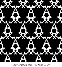 white black Art Deco Seamless geometric pattern line ornament creative design for different backgrounds