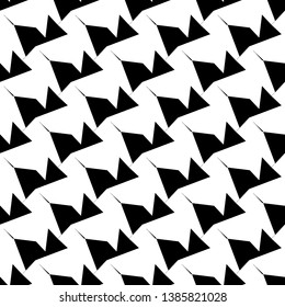 White and Black background. Cool abstract pattern. Fashion graphics. Vector images.