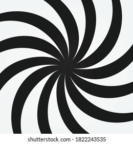 White and black background. vector