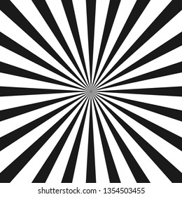 White and black beam style background. Vector illustration.