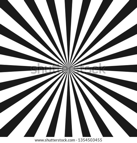 White and black beam style background. Vector illustration.
