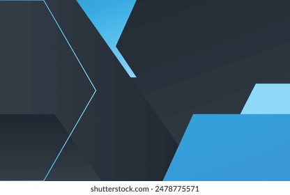 White black and blue vector modern background with an abstract shapes and line