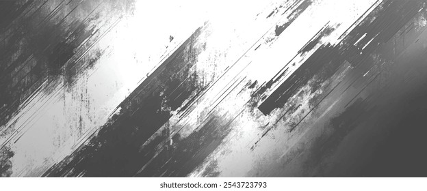white and black brush stroke wall.	
