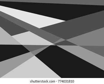 White and black color background abstract art vector 