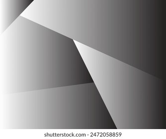 White and Black color combination smooth gradient background design.