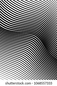 White black color. Linear background. Design elements. Poligonal lines. Protective layer for banknotes, certificates template. Vector Vector lines of different thicknesses from thin to thick EPS 10