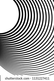 White black color. Linear background. Design elements. Wave of many gray lines. Protective layer banknotes, certificates template. Vector lines of different thicknesses from thin to thick EPS10
