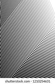 White black color. Linear background. Design elements. Poligonal lines. Protective layer for banknotes, certificates template. Vector Vector lines of different thicknesses from thin to thick EPS 10