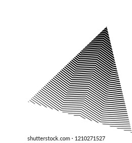 White black color. Linear background. Design elements. Poligonal lines. Protective layer for banknotes, certificates template. Vector Vector lines of different thicknesses from thin to thick EPS 10