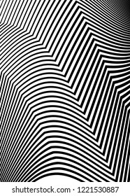White black color. Linear background. Design elements. Poligonal lines. Protective layer for banknotes, certificates template. Vector Vector lines of different thicknesses from thin to thick EPS 10