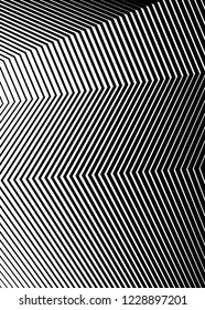 White black color. Linear background. Design elements. Poligonal lines. Protective layer for banknotes, certificates template. Vector Vector lines of different thicknesses from thin to thick EPS 10