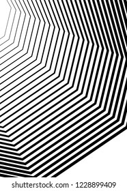 White black color. Linear background. Design elements. Poligonal lines. Protective layer for banknotes, certificates template. Vector Vector lines of different thicknesses from thin to thick EPS 10
