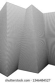 White black color. Linear background. Design elements. Poligonal lines. Protective layer for banknotes, certificates template. Vector Vector lines of different thicknesses from thin to thick EPS 10