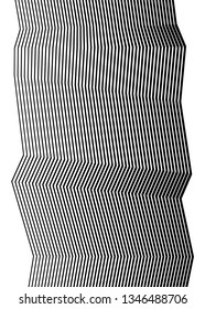 White black color. Linear background. Design elements. Poligonal lines. Protective layer for banknotes, certificates template. Vector Vector lines of different thicknesses from thin to thick EPS 10