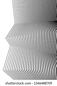 White black color. Linear background. Design elements. Poligonal lines. Protective layer for banknotes, certificates template. Vector Vector lines of different thicknesses from thin to thick EPS 10