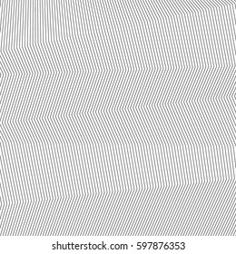 White black color. Linear background. Design elements. Poligonal lines. Guilloche. The protective layer for banknotes, diplomas and certificates template. Vector illustration EPS 10