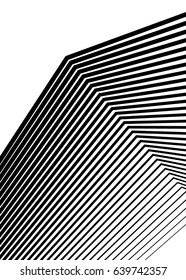 White black color. Linear background. Design elements. Poligonal lines. Guilloche. The protective layer for banknotes, diplomas and certificates template. Vector illustration EPS 10
