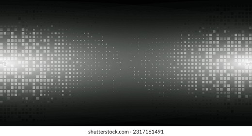 Fondo abstracto digital blanco y negro