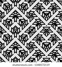 white black geometric stripped art deco background