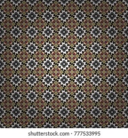 White, black and gray diagonal tiles. Vector stock illustration in a modern flat style. Creative seamless pattern, modern diagonal abstract background with geometric elements.