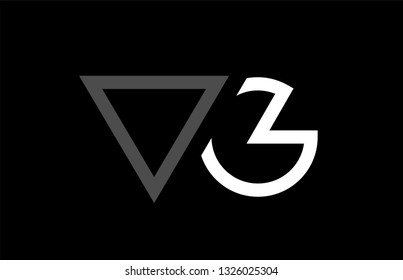 white black grey alphabet letter logo combination vg v g design suitable for a company or business