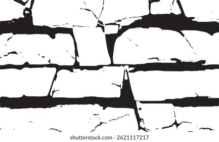 White black grey wall, floor with cracks, texture background.The Cracks Grunge Urban Background.Texture Vector.Dust Overlay Distress Grain ,Simply Place illustration over any Object to Create grungy 