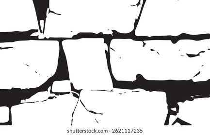 White black grey wall, floor with cracks, texture background.The Cracks Grunge Urban Background.Texture Vector.Dust Overlay Distress Grain ,Simply Place illustration over any Object to Create grungy 