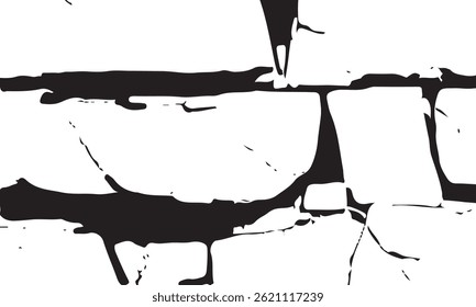 White black grey wall, floor with cracks, texture background.The Cracks Grunge Urban Background.Texture Vector.Dust Overlay Distress Grain ,Simply Place illustration over any Object to Create grungy 