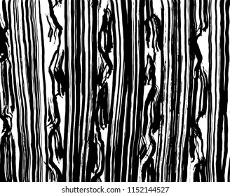 White and black grunge pattern. Background. Brush. Vector.