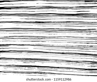 White and black grunge pattern. Background. Brush. Vector.