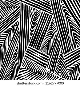 White and black grunge pattern. Background. Brush. Vector.