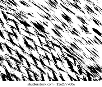 White and black grunge pattern. Background. Brush. Vector.