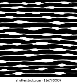 White and black grunge pattern. Background. Brush. Vector.