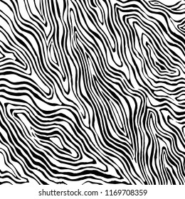 White and black grunge pattern. Background. Brush. Vector.