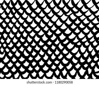 White and black grunge pattern. Background. Brush. Vector.