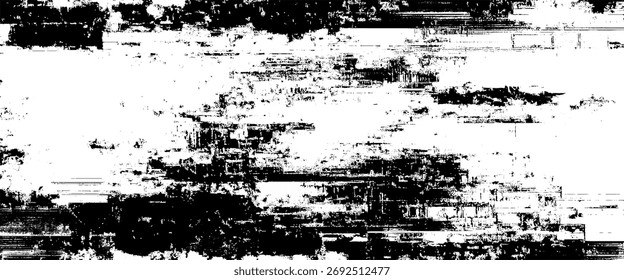 White and black grunge spray pattern effect for design element.
