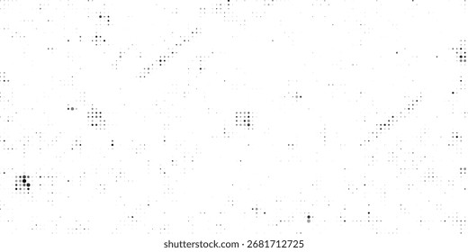 White and black grunge texture. Abstract Sketch to Create a Distressed Effect. Distress Overlay grain monochrome design. Vector illustration